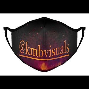 KmbVisuals Logo Long Lasting Face Mask